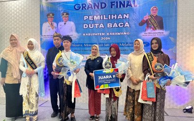 Siswi MAN 1 Karawang Raih Juara 2 Duta Baca Kabupaten Karawang 2026